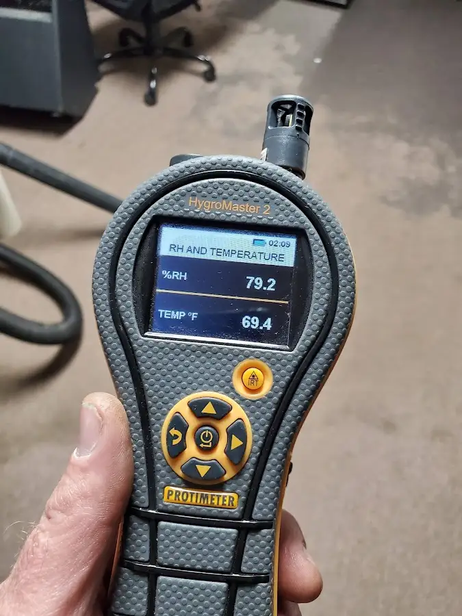Moisture meter humidity assessment for Mold Remediation & Removal in Greencastle